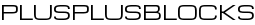 Plus Plus Blocks