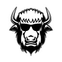 Bison Head Sunglasses