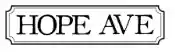 HOPE AVE